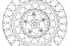 Mandala a colorier gratuit a imprimer 16